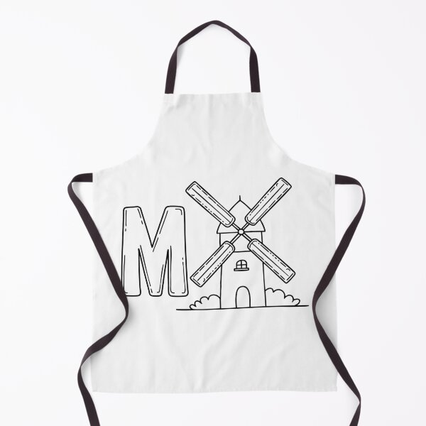 Item preview, An Illustration of letter M stand for Mill designed and sold by rasagamastore.