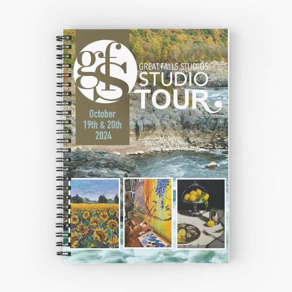 Item preview, gfs Studio Tour 2024 Memorabilia Brochure Cover by JG designed and sold by Great Falls Studios.