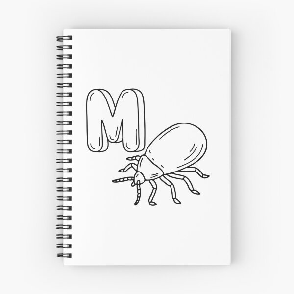 Item preview, An Illustration of letter M stand for Mite designed and sold by rasagamastore.