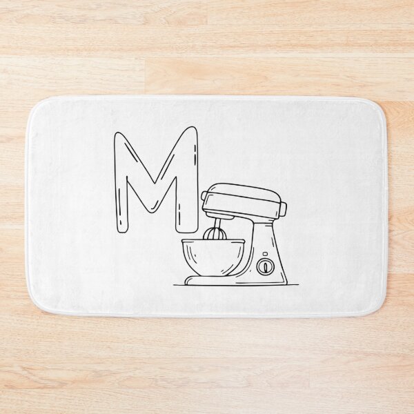 Item preview, An Illustration of letter M stand for Mixer designed and sold by rasagamastore.