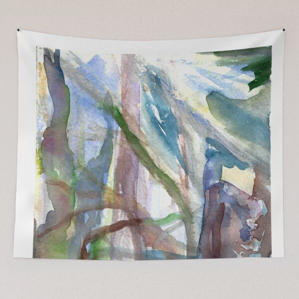 Item preview, Light Through Fir Trees, 2002 designed and sold by Claudia Smaletz.