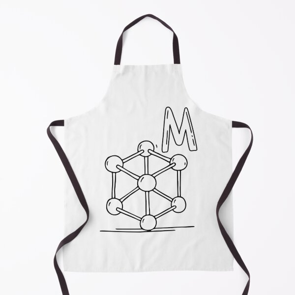 Item preview, An Illustration of letter M stand for Molecule designed and sold by rasagamastore.