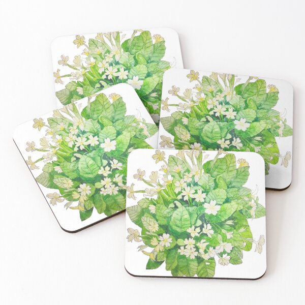 Item preview, Copy of Primroses watercolour painting  designed and sold by esvb.