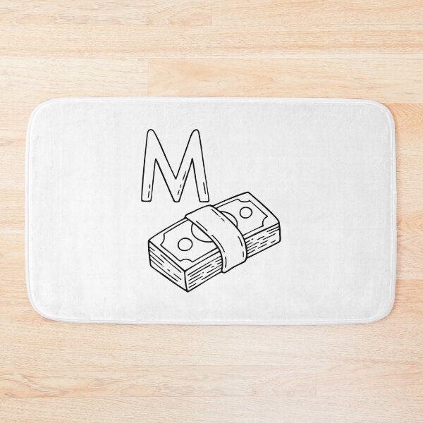 Item preview, An Illustration of letter M stand for Money designed and sold by rasagamastore.