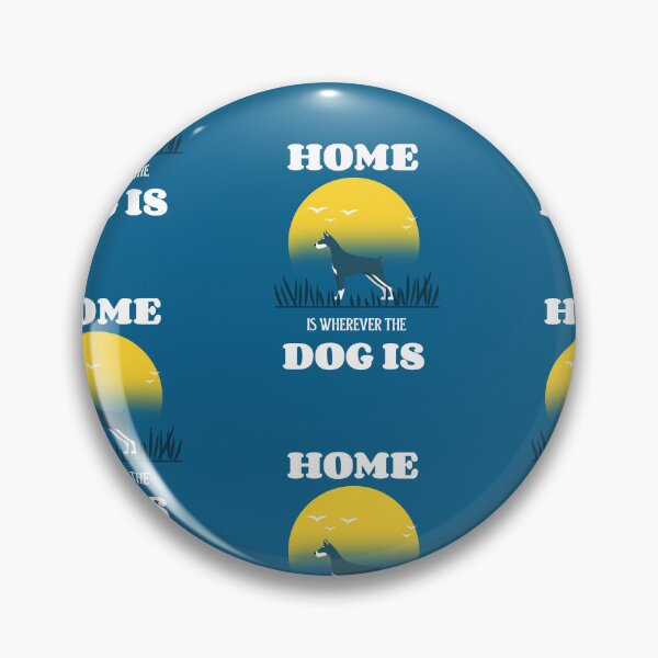 Item preview, HOME IS WHERE THE DOG IS designed and sold by loyaltyartistry.
