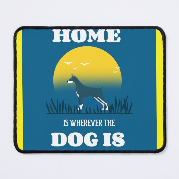 Item preview, HOME IS WHERE THE DOG IS designed and sold by loyaltyartistry.