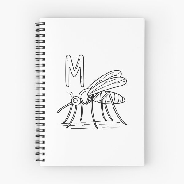 Item preview, An Illustration of letter M stand for Mosquito designed and sold by rasagamastore.