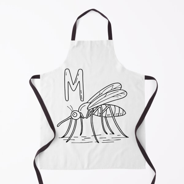 Item preview, An Illustration of letter M stand for Mosquito designed and sold by rasagamastore.