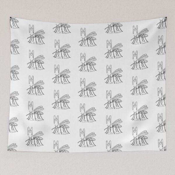 Item preview, An Illustration of letter M stand for Mosquito designed and sold by rasagamastore.