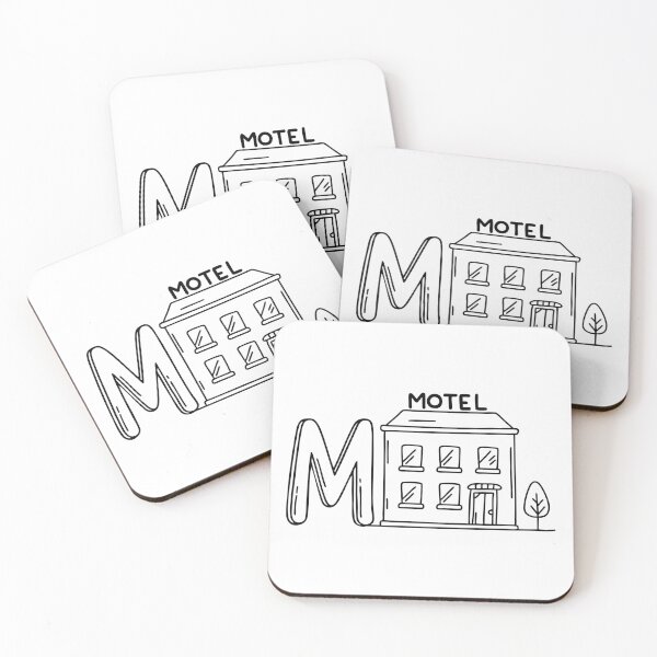 Item preview, An Illustration of letter M stand for Motel designed and sold by rasagamastore.
