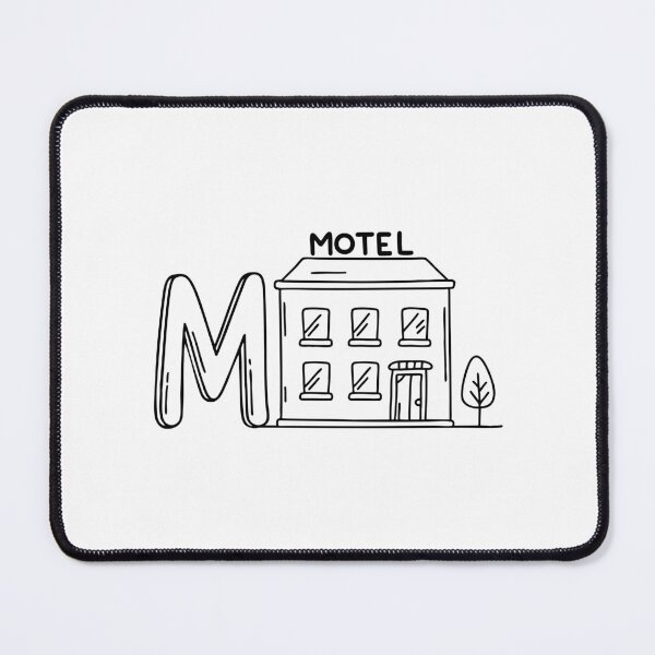 Item preview, An Illustration of letter M stand for Motel designed and sold by rasagamastore.