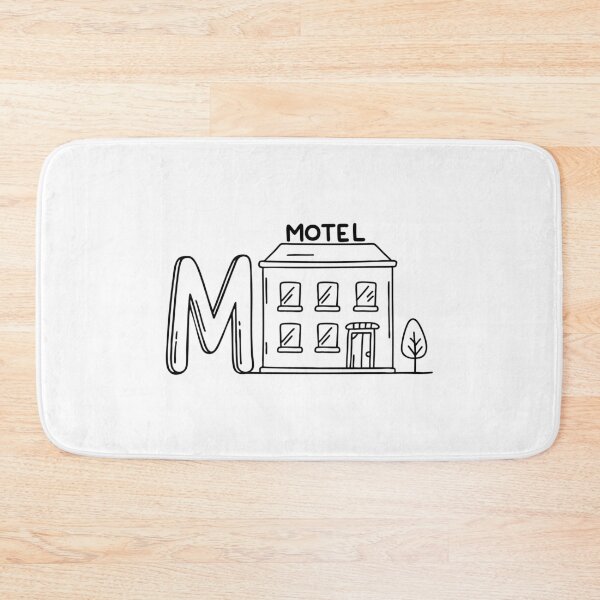 Item preview, An Illustration of letter M stand for Motel designed and sold by rasagamastore.