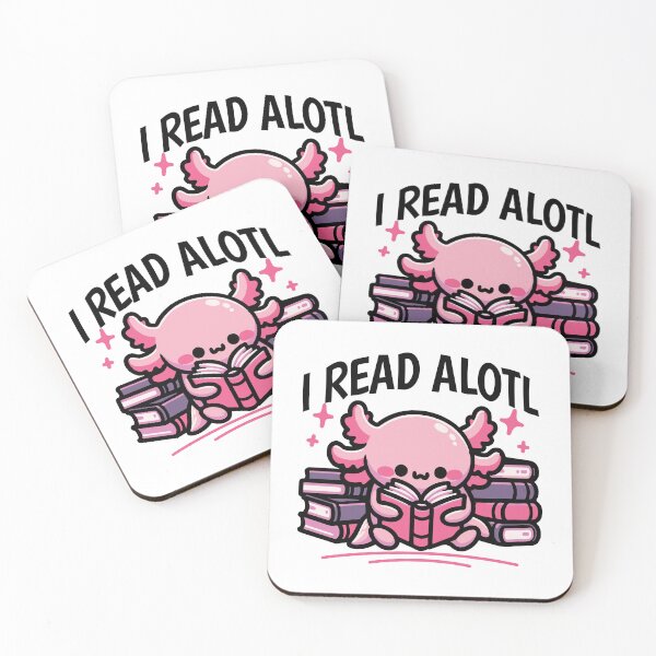 Item preview, I Read Alotl - Cute Axolotl Book Lover designed and sold by HandicraftArt.