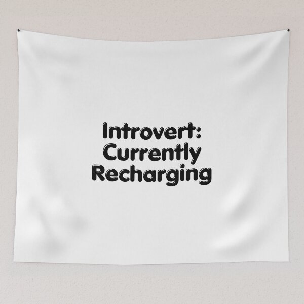Item preview, Introvert: Currently Recharging designed and sold by SLIMK8.