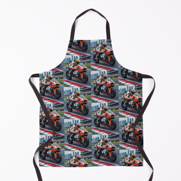Item preview, Black And Orange Grand Prix Racebike Race Track designed and sold by Moto Graphix.