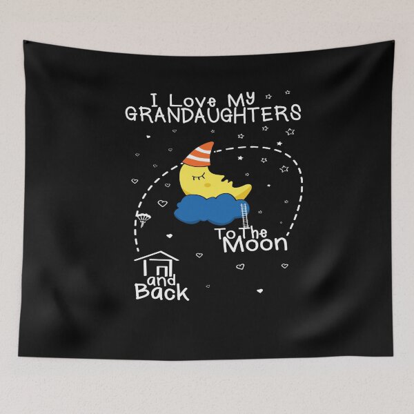 Item preview, Love Granddaughters (plural) To Moon designed and sold by shoppzee.
