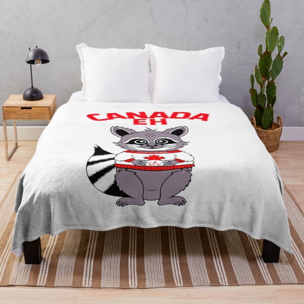 Item preview, Canada Eh Raccoon Funny Things Canadians Say designed and sold by Sartoris Art.