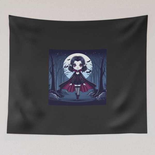 Item preview, Cute Vampire Little Girl designed and sold by DarkWitch03.