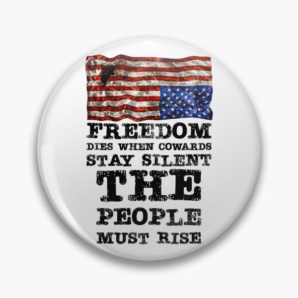 Item preview, Free speech. Protest. USA in distress flag. Democracy. designed and sold by Drone-tees.