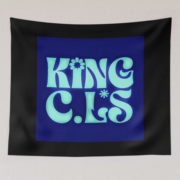 Item preview, King C.L.S King's Candy Letter | Deep Royal Blue | Breeze Blue  designed and sold by Kingcls.