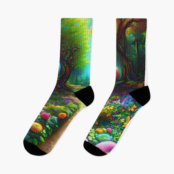 Item preview, Happy Hippie's Hike in a Psychedelic DMT forest - 2 designed and sold by nyathiwa.