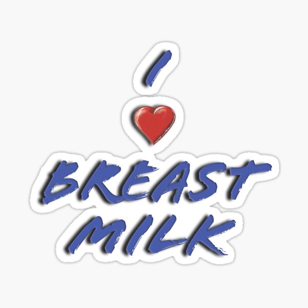 Item preview, I (Heart) Breast Milk designed and sold by WordyDreams.