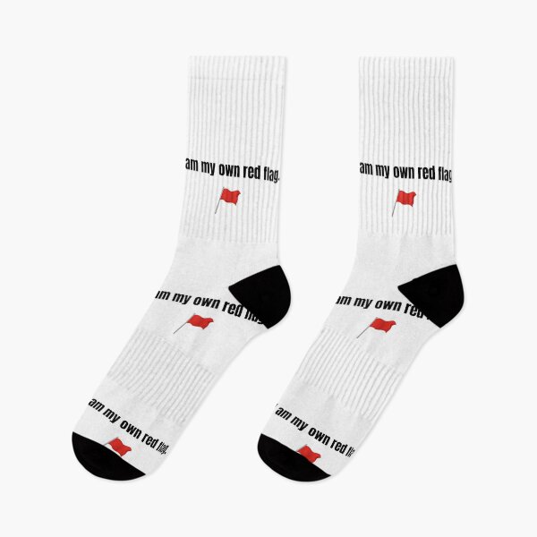 Item preview, I Am My Own Red Flag designed and sold by DesignsByAdele.