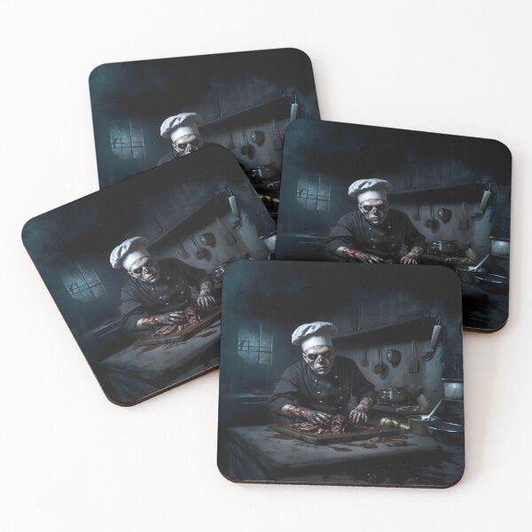 Item preview, Zombie Chef - Undead Culinary Horror Art designed and sold by PrometheusStyle.
