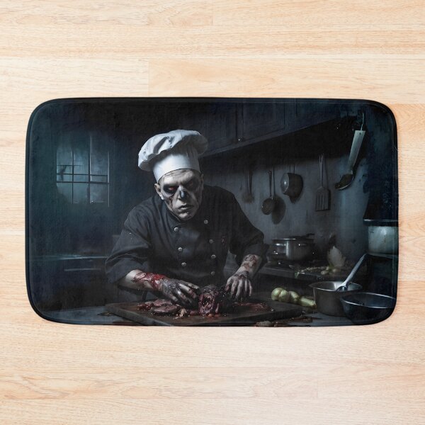 Item preview, Zombie Chef - Undead Culinary Horror Art designed and sold by PrometheusStyle.