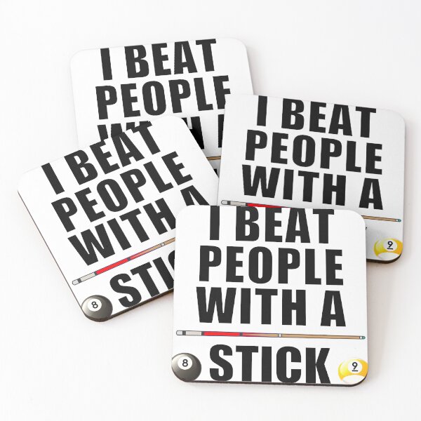 Item preview, I Beat People With a Stick designed and sold by JJOldaker.