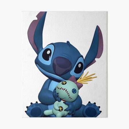 Vista previa del artículo con la obra «Lilo Stitch», diseñado y vendido por dexmrStudios.