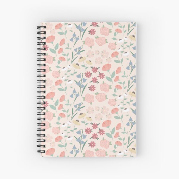 Item preview, English Garden Peach Ditsy Floral Pattern designed and sold by Ditsy & Stitch.