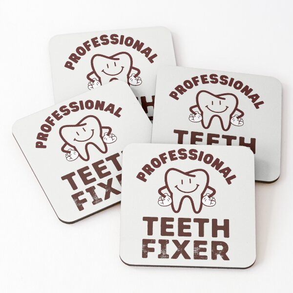 Item preview, Professional Teeth Fixer, Funny Dentist, Dental Surgeon, Dental Nurse, Dental Assistant, Dental Hygienist designed and sold by Anniko Art Studio.