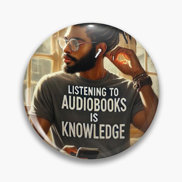 Item preview, Listening To Audiobooks - Young Man designed and sold by Antuan Simmons.