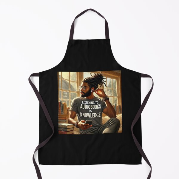 Item preview, Listening To Audiobooks - Young Man designed and sold by Antuan Simmons.