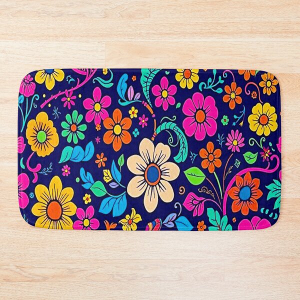 Item preview, Multi Pink Flower Paisley Pattern designed and sold by shaang.
