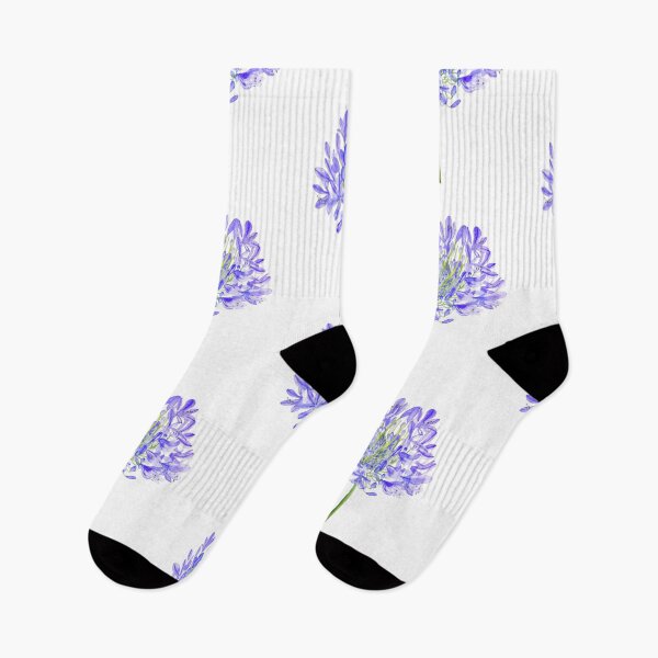 Item preview, Copy of Agapanthus flower watercolour painting  designed and sold by esvb.