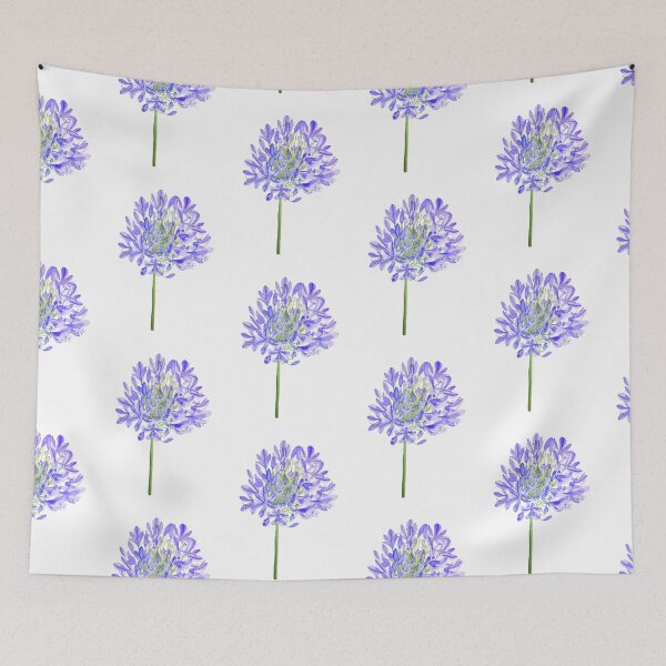 Item preview, Copy of Agapanthus flower watercolour painting  designed and sold by esvb.