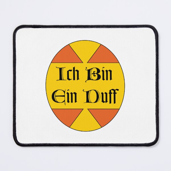 Item preview, Ich bin ein Duff sticker designed and sold by cubiclecoma.