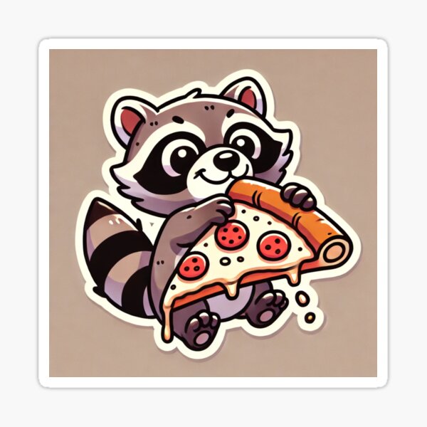 Item preview, Raccoon Bandit designed and sold by MooseStickers.