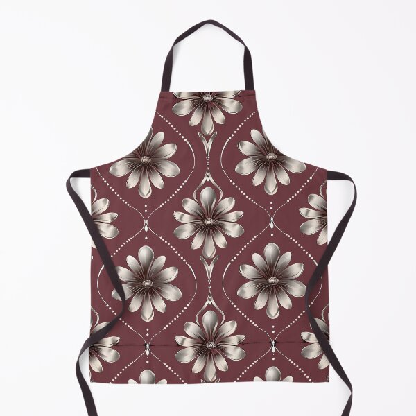 Item preview, PEARLS AND FLOWERS SEAMLESS DESIGN designed and sold by WendyMaree.