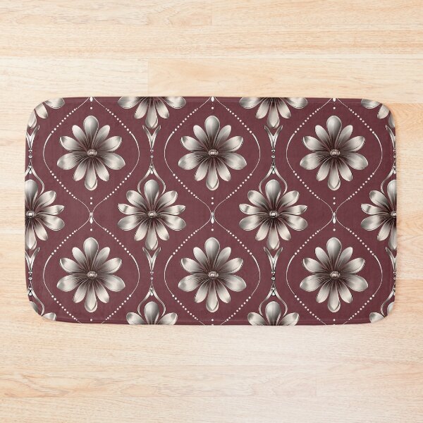 Item preview, PEARLS AND FLOWERS SEAMLESS DESIGN designed and sold by WendyMaree.