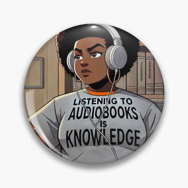 Item preview, Listening To Audiobooks - Young Lady 2 designed and sold by Antuan Simmons.