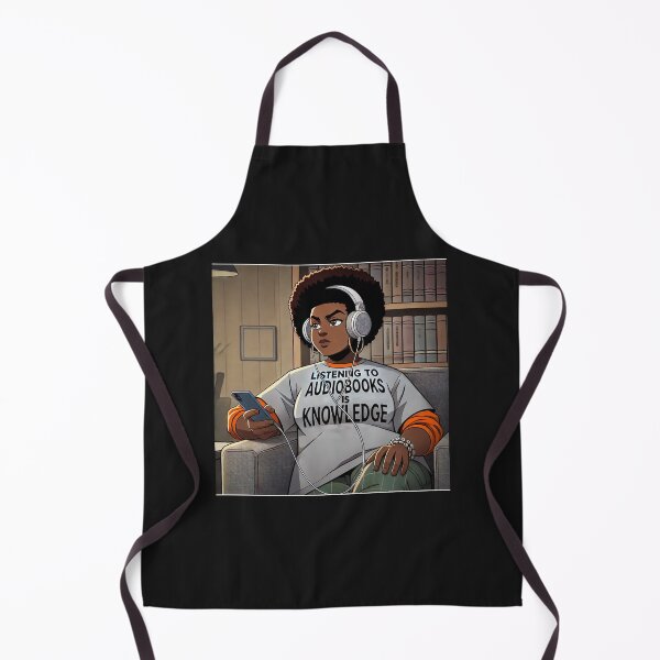 Item preview, Listening To Audiobooks - Young Lady 2 designed and sold by Antuan Simmons.