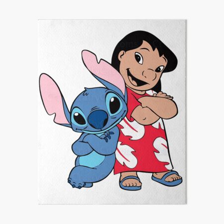 Vista previa del artículo con la obra «Lilo Stitch», diseñado y vendido por dexmrStudios.