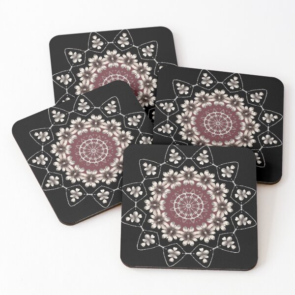Item preview, PEARLS AND FLOWERS SEAMLESS DESIGN designed and sold by WendyMaree.