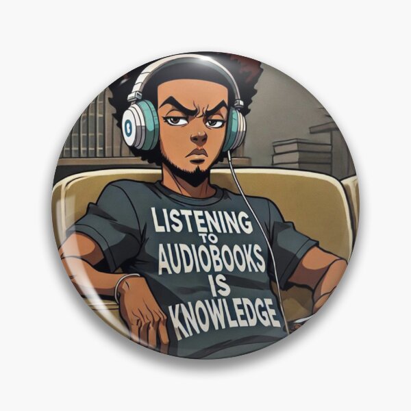 Item preview, Listening To Audiobooks - Young Man designed and sold by Antuan Simmons.