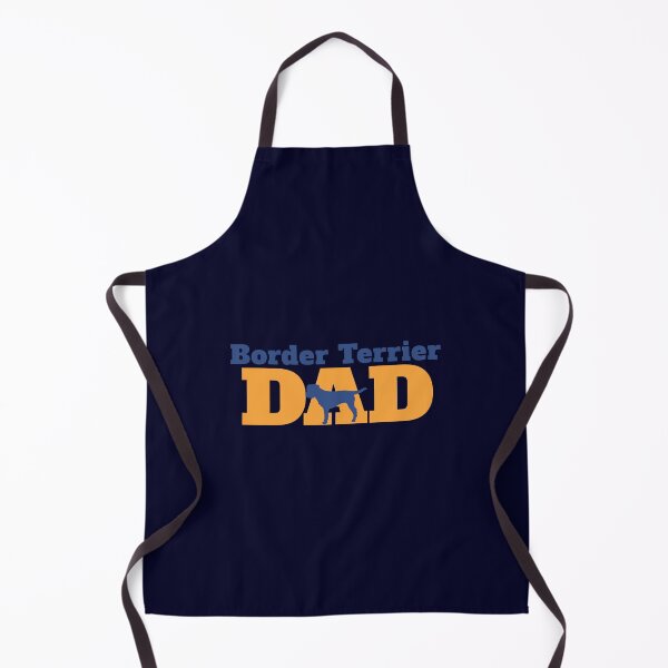 Item preview, Border Terrier Dad with Dog Silhouette designed and sold by MoePark.