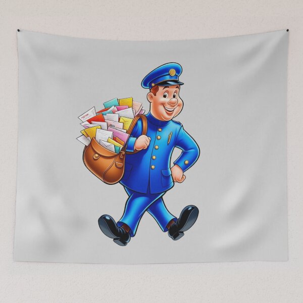 Item preview, Funny Postman designed and sold by Nature's Palette.
