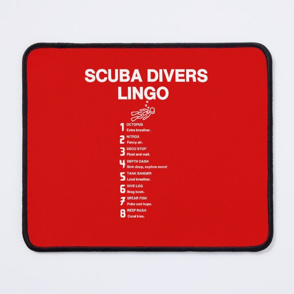 Item preview, SCUBA DIVERS LINGO designed and sold by SSBPLLC.